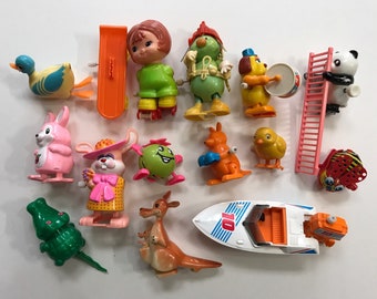ヴィンテージ トミー ゼンマイ式おもちゃ ロット コレクター向け ヴィンテージ トミー ゼンマイ式おもちゃ ロット コレクター向け