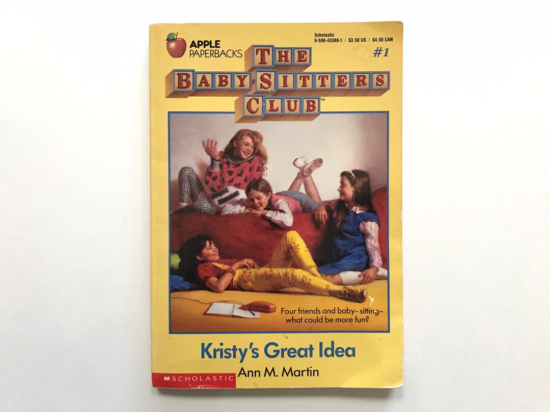 1986 the Babysitters Club Book Number 1 Kids Teens Young Adult Etsy