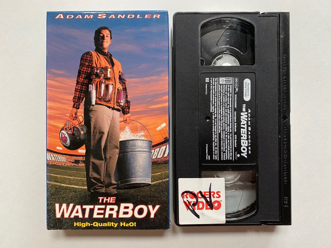 1998 the Waterboy VHS Video Movie Film Adam Sandler Comedy Etsy