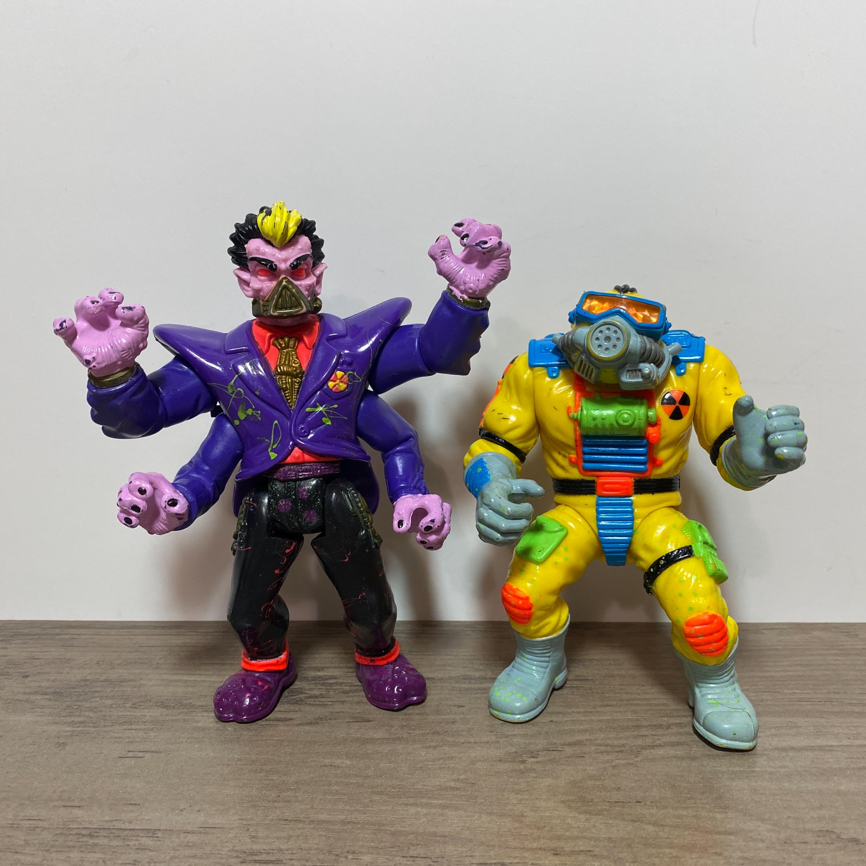 Toxic Crusaders Dr Killemoff and Radiation Ranger Action Figure