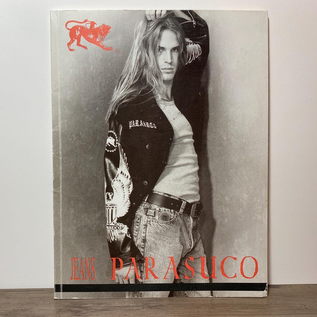 Vintage Parasuco Jeans Promotional Notebook Late 80s Early 90s Par ...