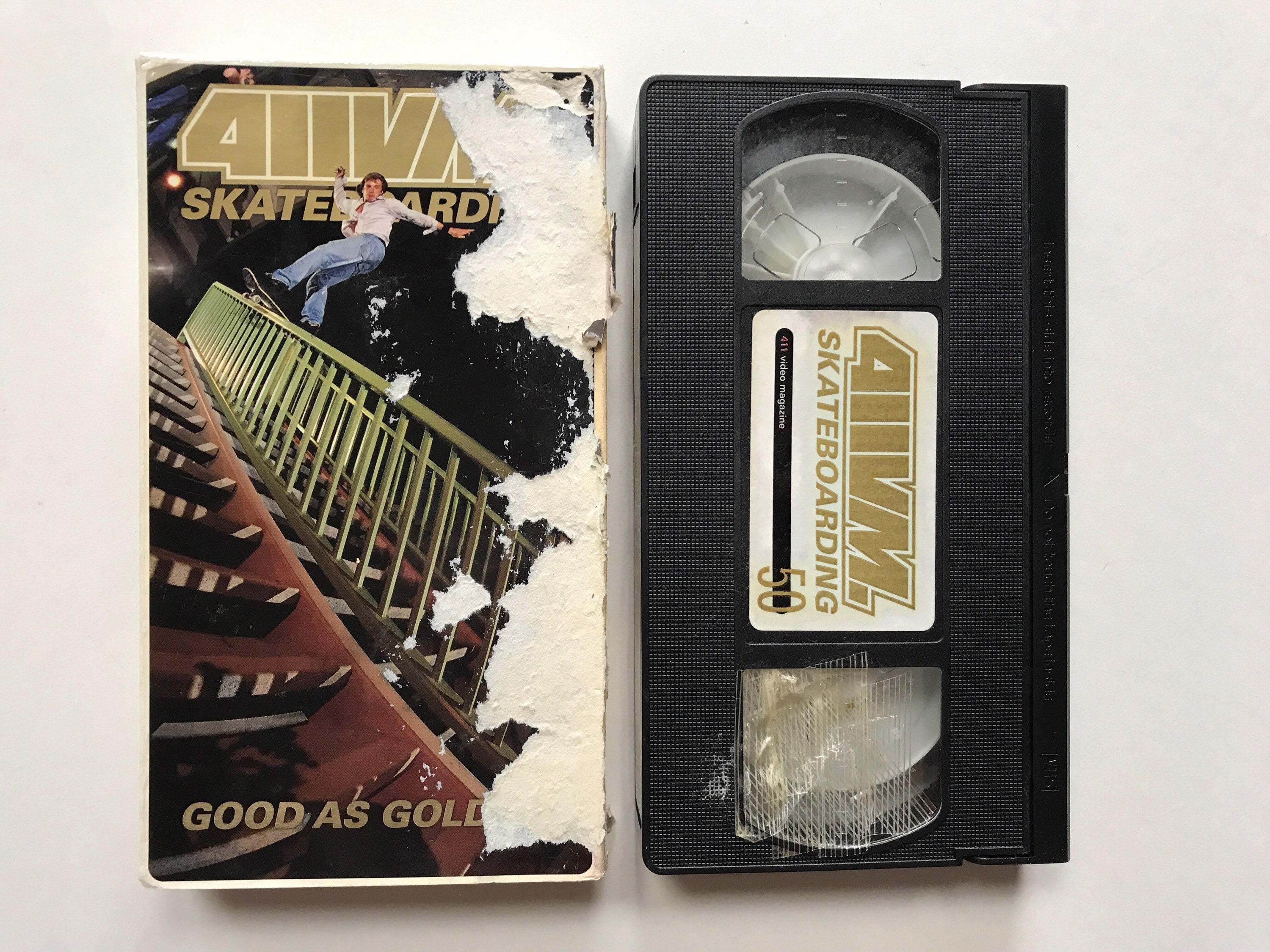 411VM Skate VHS Video Tape Skateboarding Professional Etsy 日本