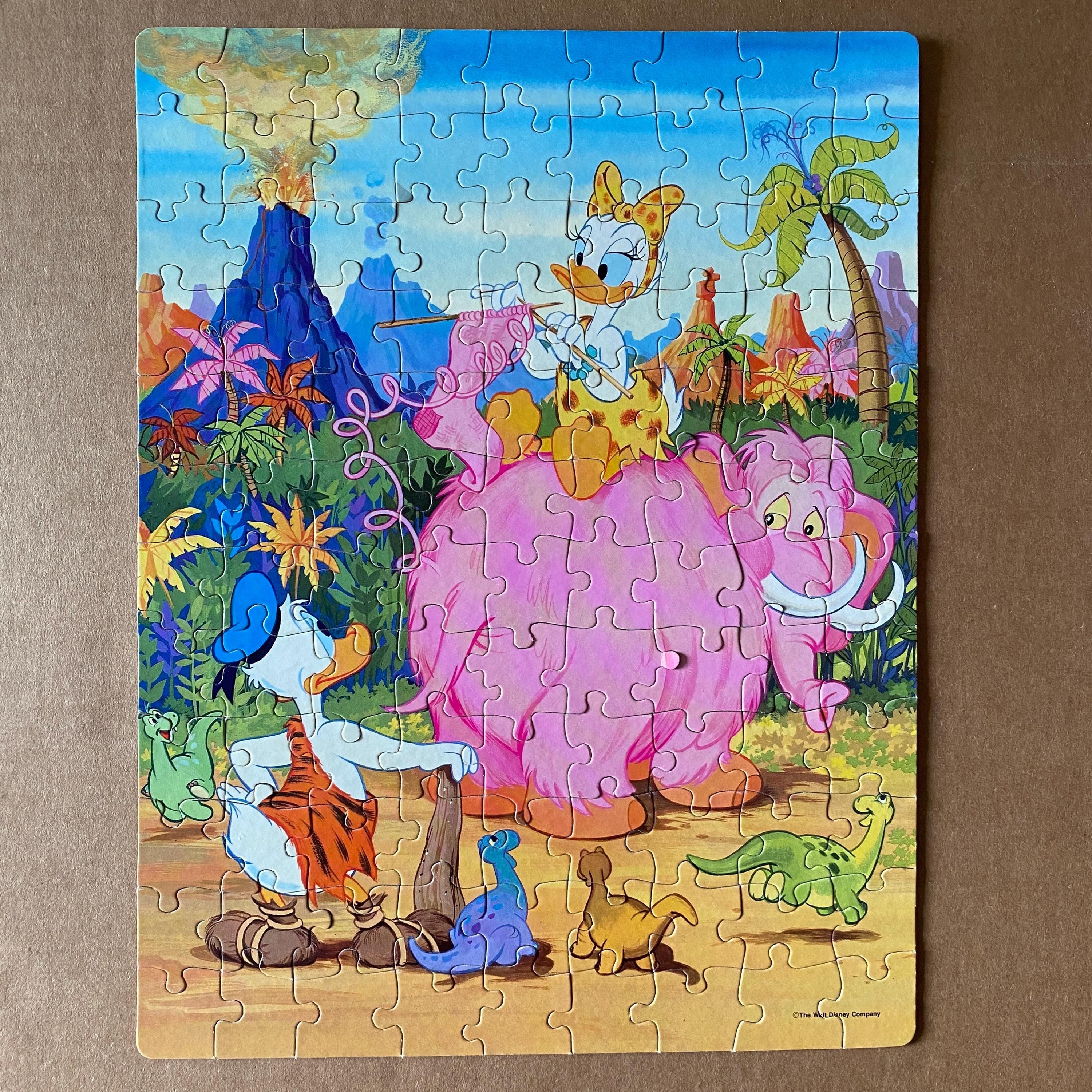 Disney Donald Duck Jigsaw Puzzles LOT Complete Game Night Toys - Etsy