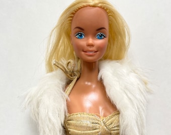 Vintage Barbie 1978 Sunny Yellow Shine for Nighttime Evening