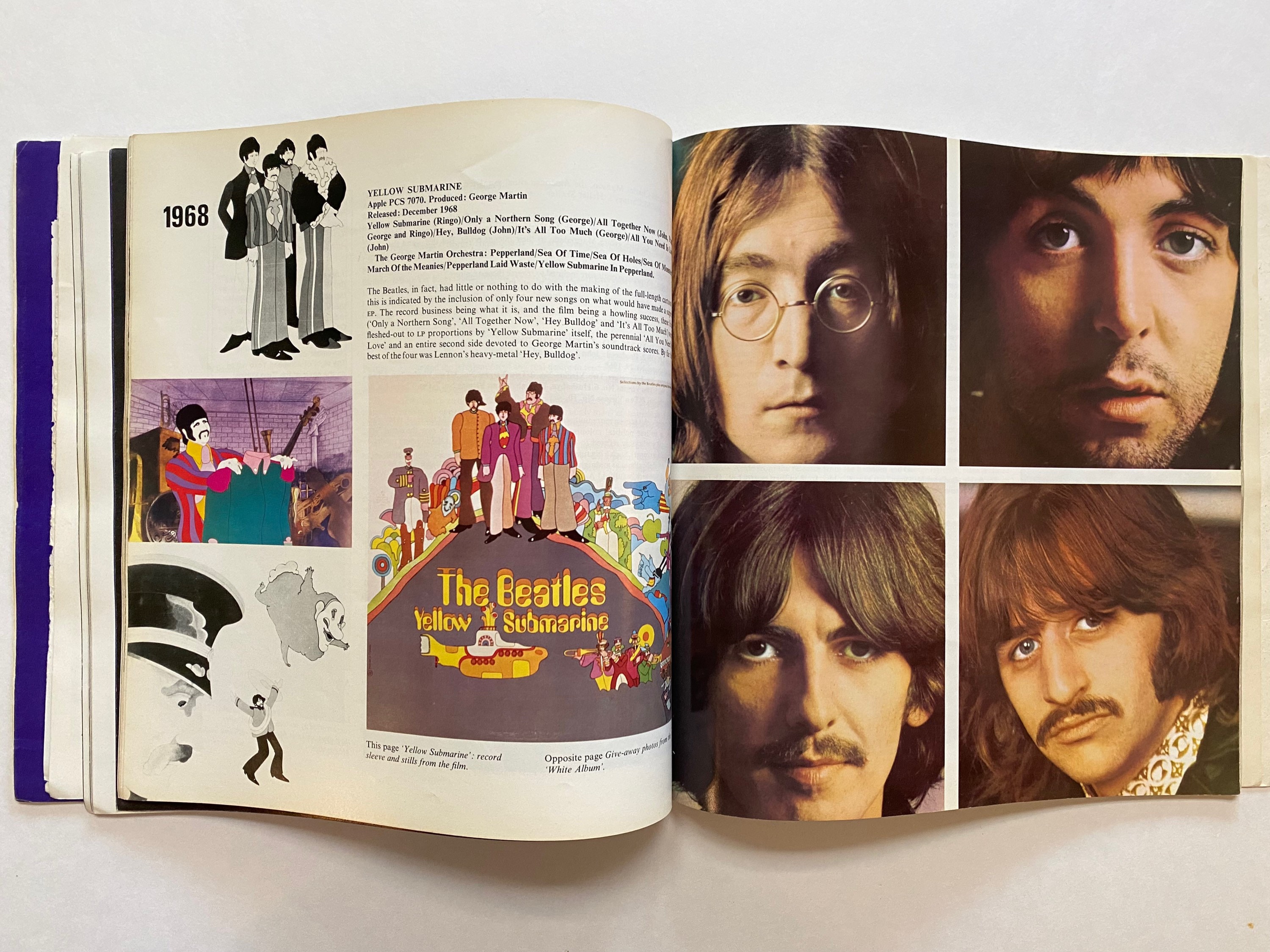 アート・デザイン・音楽 THE BEATLES AN ILLUSTRATED RECORD The Beatles an Illustrated Record Book - Etsy
