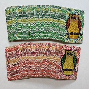 Jeu de cartes double jeu Woodland Owl Design, joué sans joker