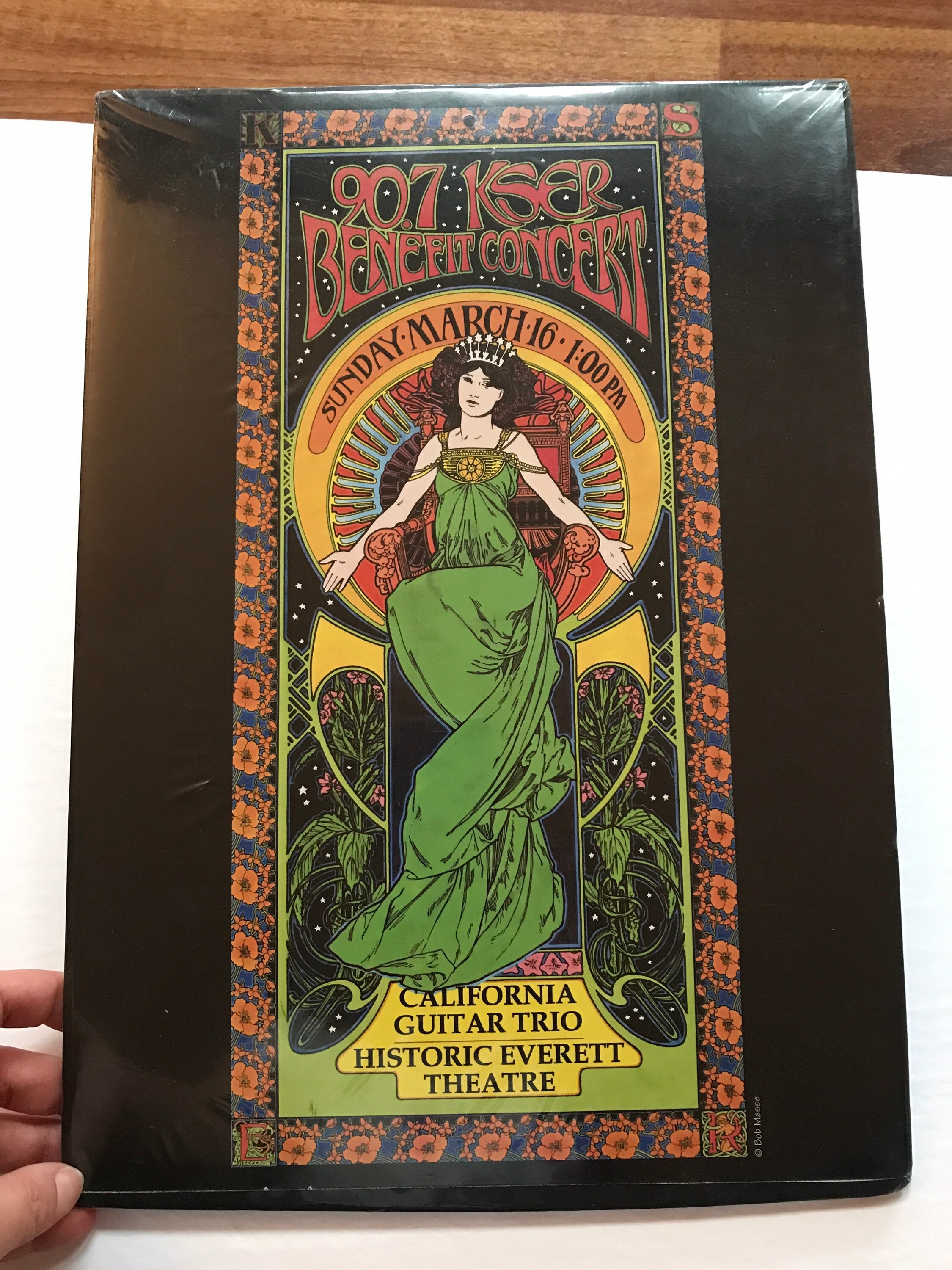 Bob Masse California Guitar Trio Fine Art Print Concert Lithograph