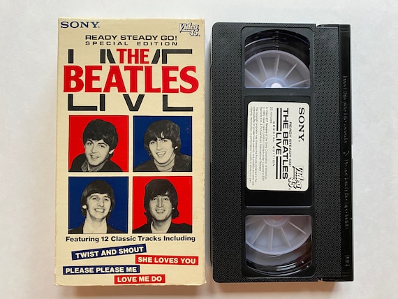 完璧わいふによる Live Beatles The VHS Canada Etsy - Preowned Working Tested Video ミュージック