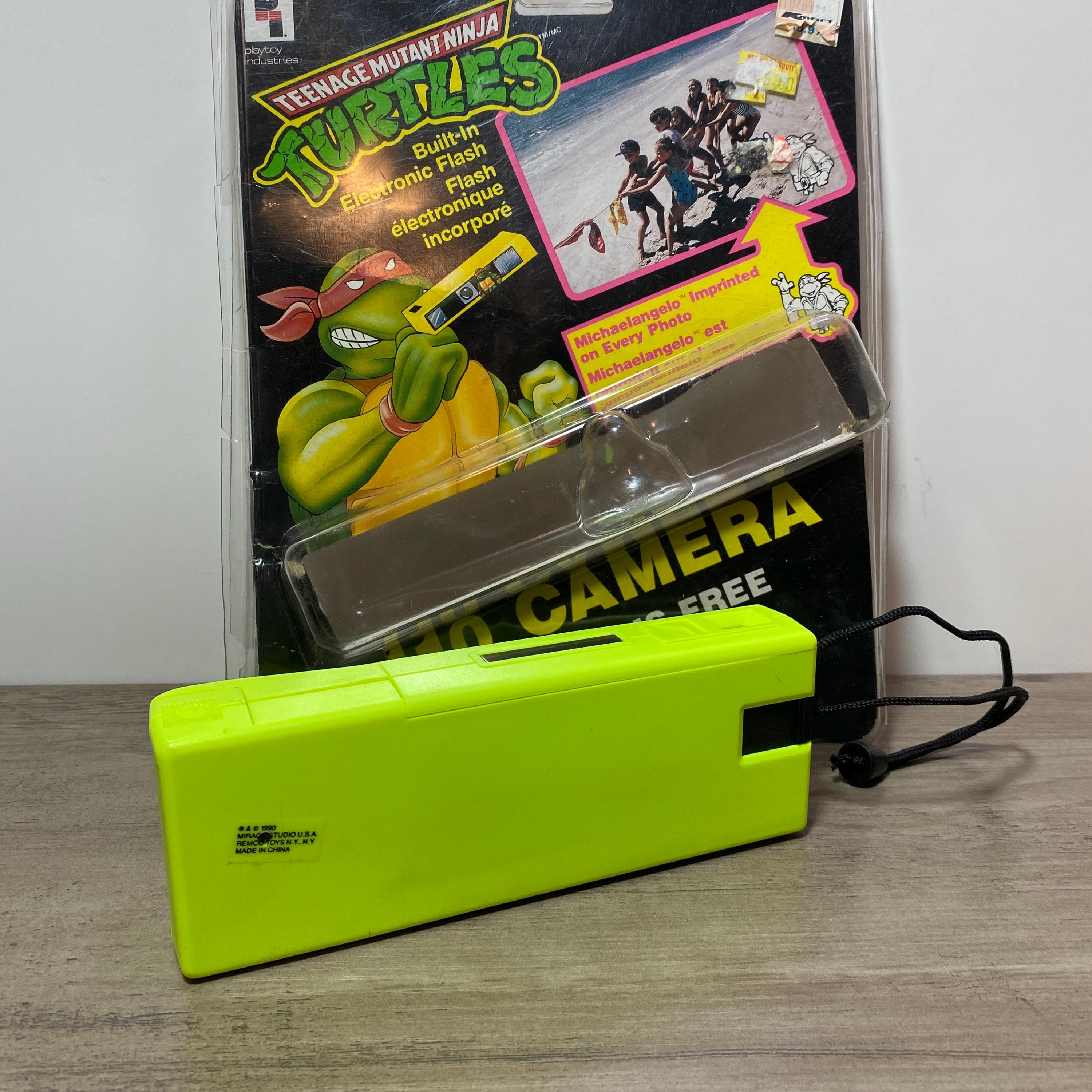 TMNT Camera 1990 Remco Teenage Mutant Ninja Turtles Michaelangelo