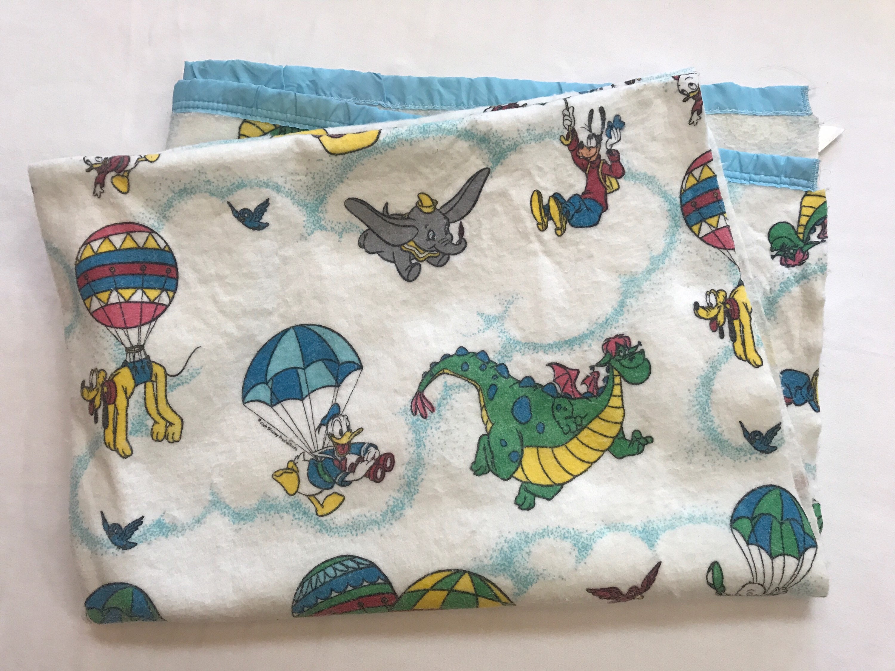 RARE Vintage Disney Fleece Blanket Twin Size Esmond Canada Etsy