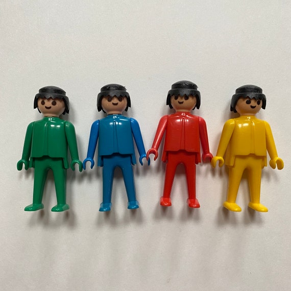 多彩なフィギュアと小物セット　geobra playmobile 1992 Geobra Playmobil figures - Man, Woman & Child Girl | eBay