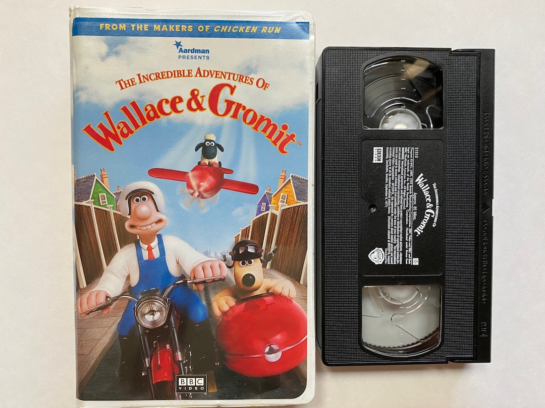 The Incredible Adventures Of Wallace And Gromit Vhs