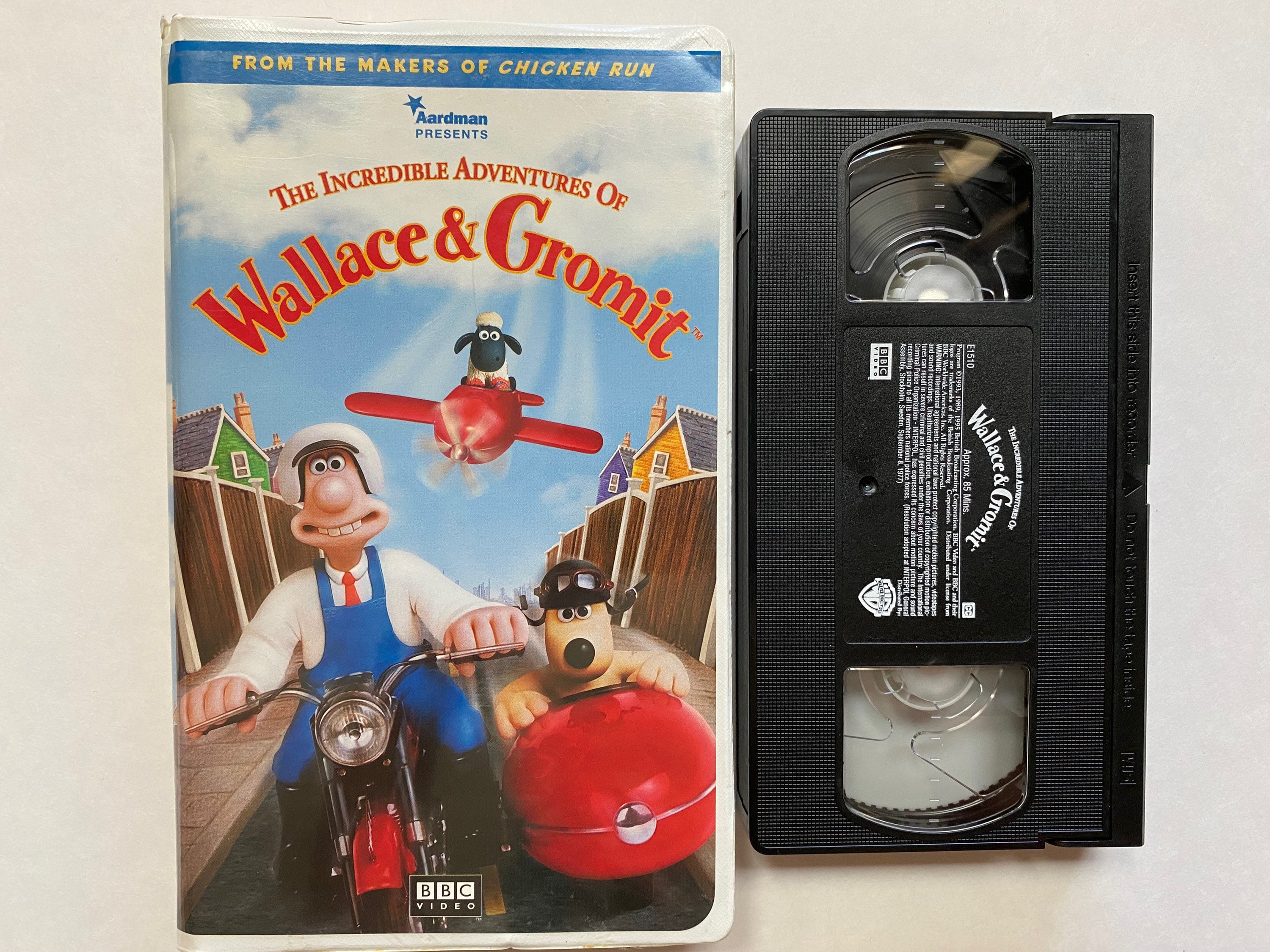 Wallace And Gromit A Grand Day Out Vhs