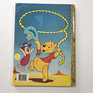 1990s Disney Winnie the Pooh Coloring Book Super Jumbo Golden Colouring ...
