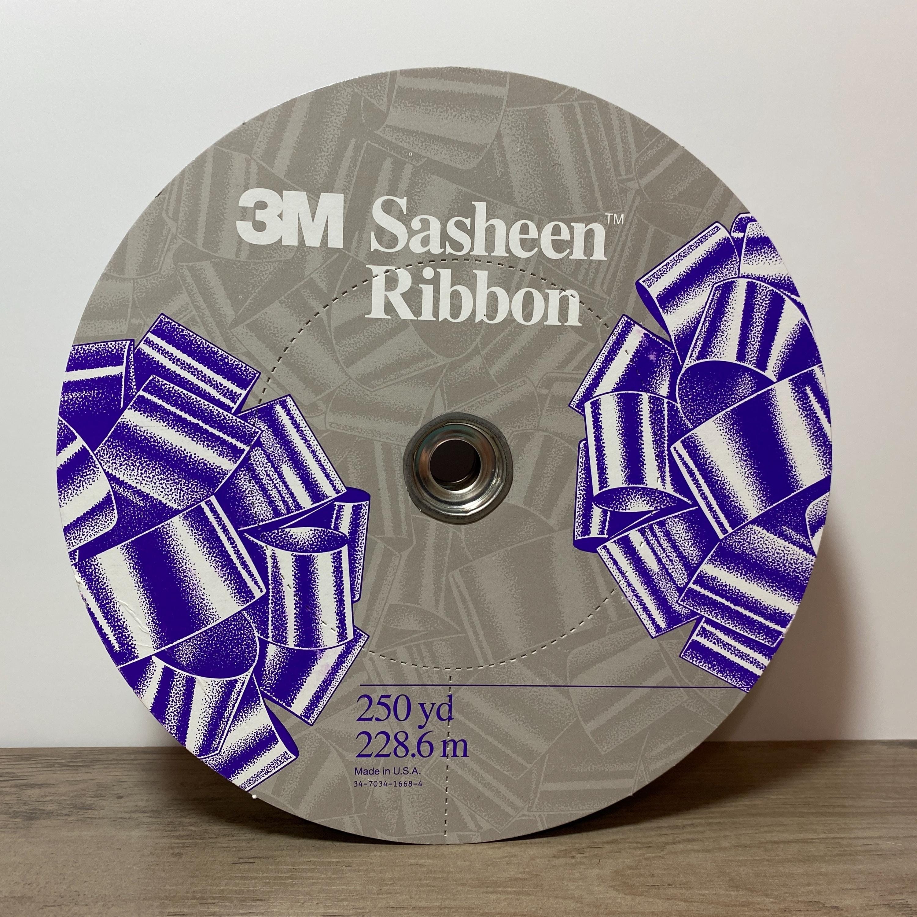 Polyflake Ribbon 3M Sasheen Plastic Craft Ribbon Vintage Made in USA Teal 3.5cm Wide - Etsy