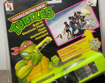 TMNT Camera 1990 Remco Teenage Mutant Ninja Turtles Michaelangelo