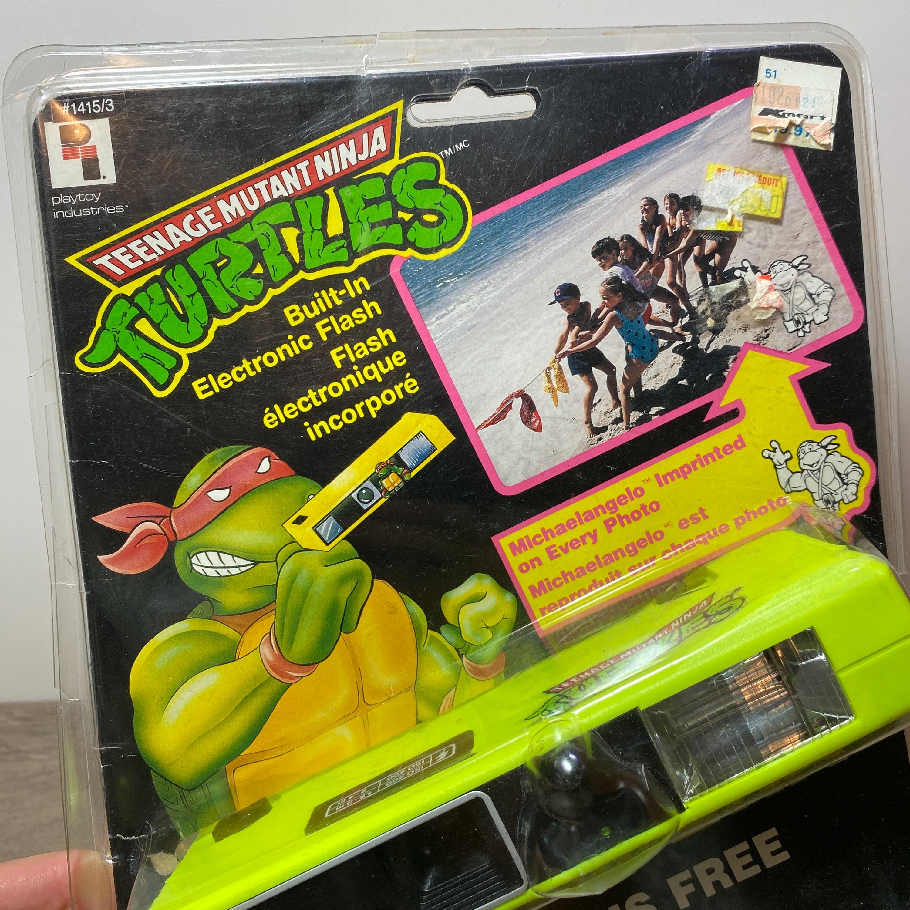 TMNT Camera 1990 Remco Teenage Mutant Ninja Turtles Michaelangelo
