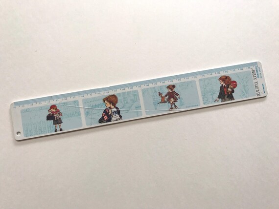 Kutsuwa Large Plastic Ruler Japan Collectible Office School Supplies