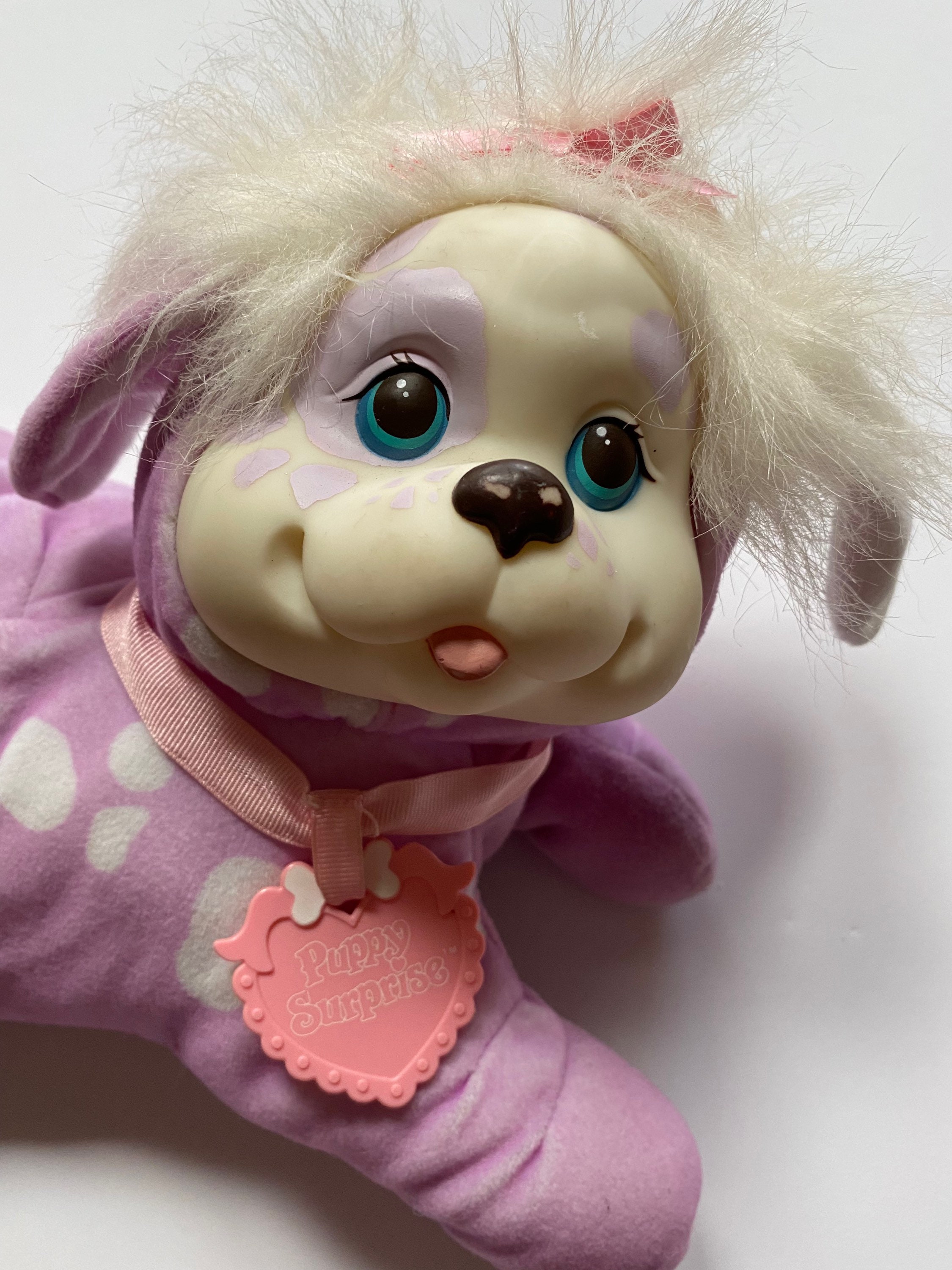 1990s Puppy Surprise Hasbro Plush Stuffed Animal RARE Purple 1990s Puppy Surprise Hasbro Plush Stuffed Animal RARE Purple
