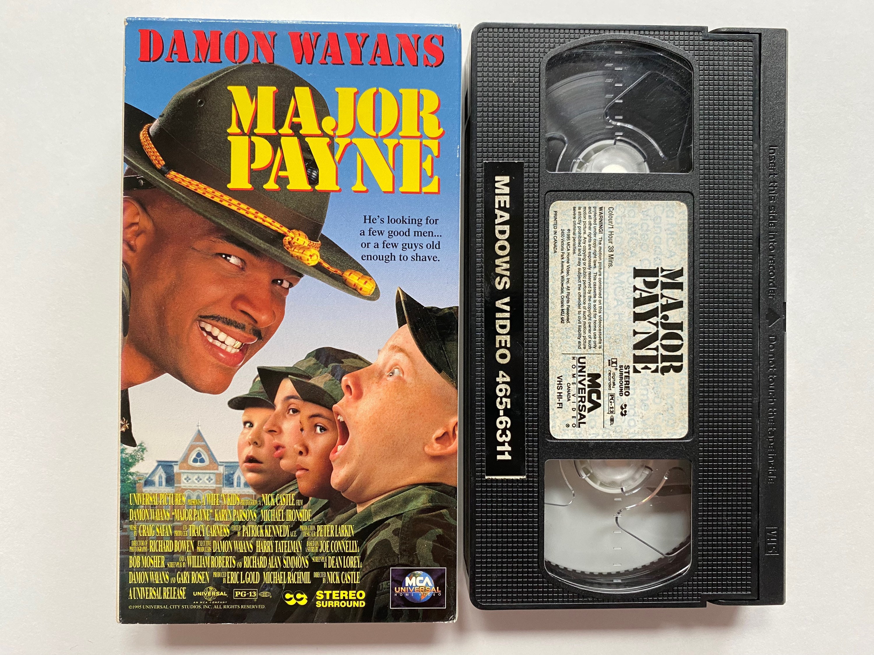 メジャー・ペイン VHS ビデオ映画 1995 - Etsy 日本