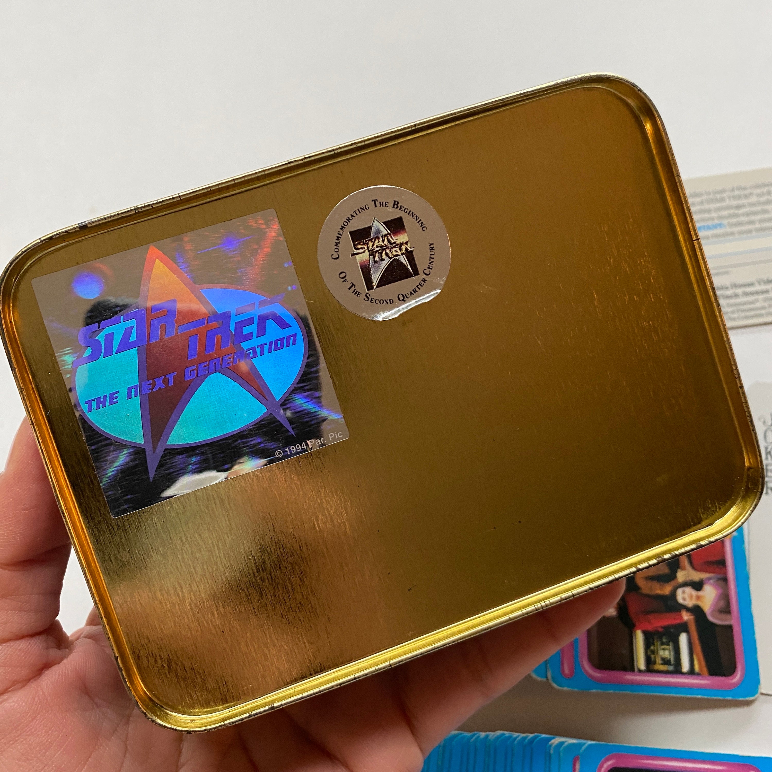 Star Trek the Next Generation Playing Cards in Collector Tin +