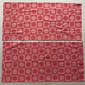 Body Pillowcases Pair Pink Geometric Circle Print Tex Made Bedding Sheet Change image 3
