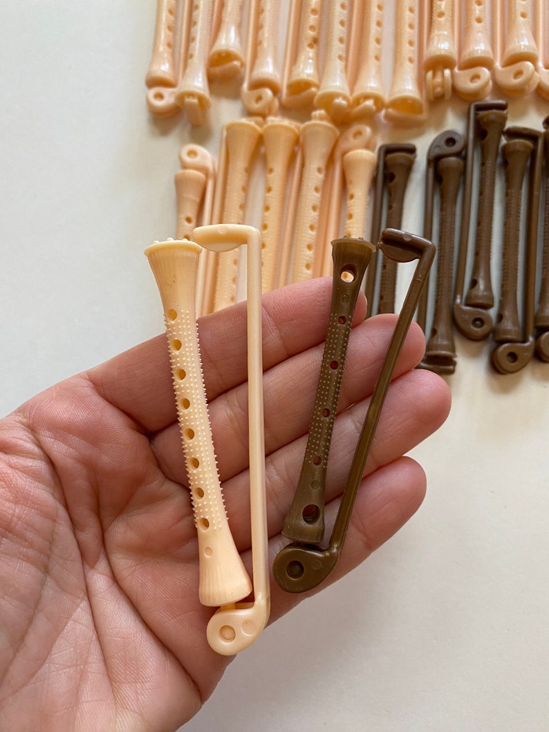 Vintage 70s 80s Swing Arm Perm Rods Hair Perming Curlers Etsy