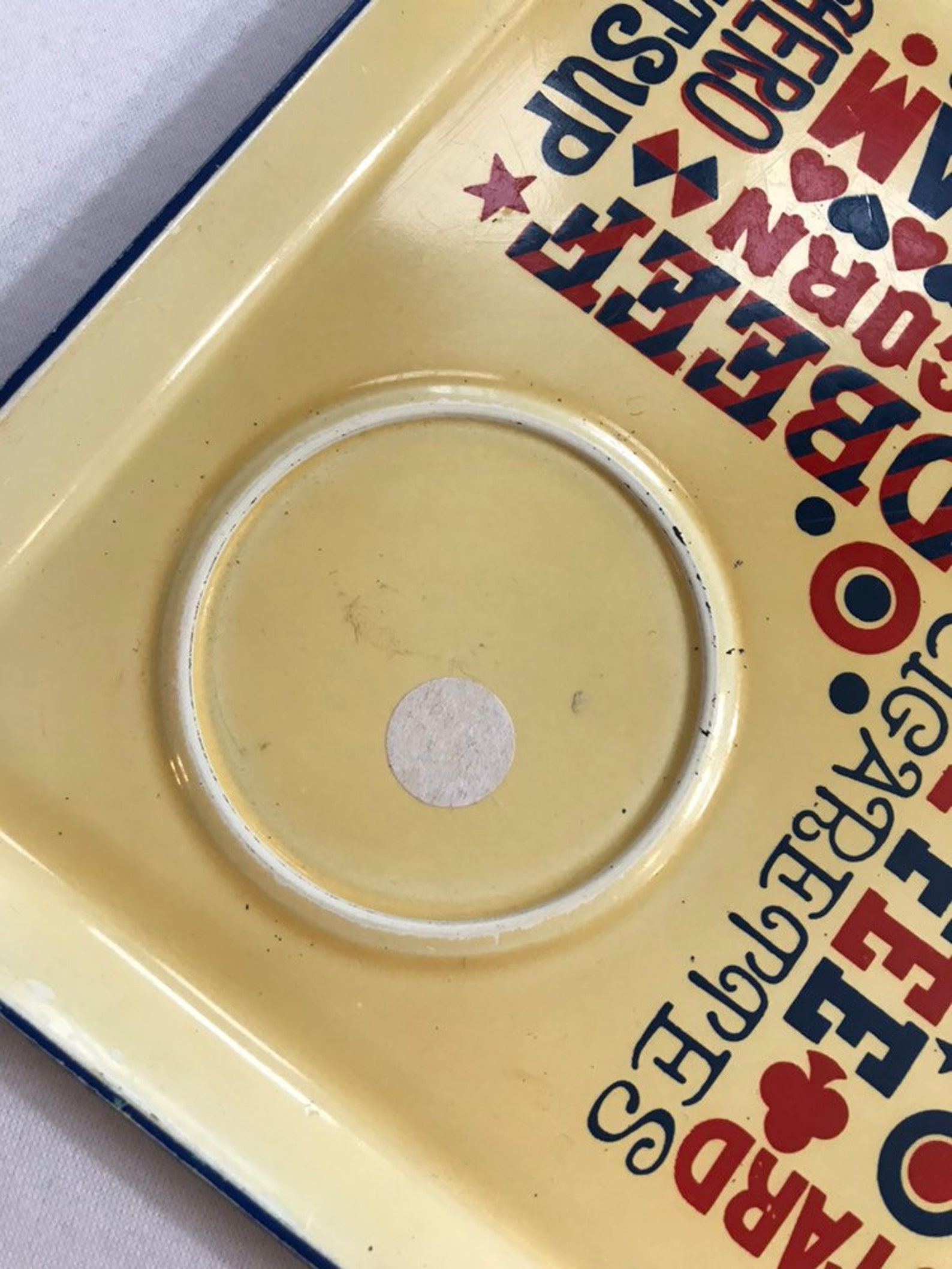 Food and Drink Tray 50s 60s Corned Beef Nuts Mustard Ham Etsy