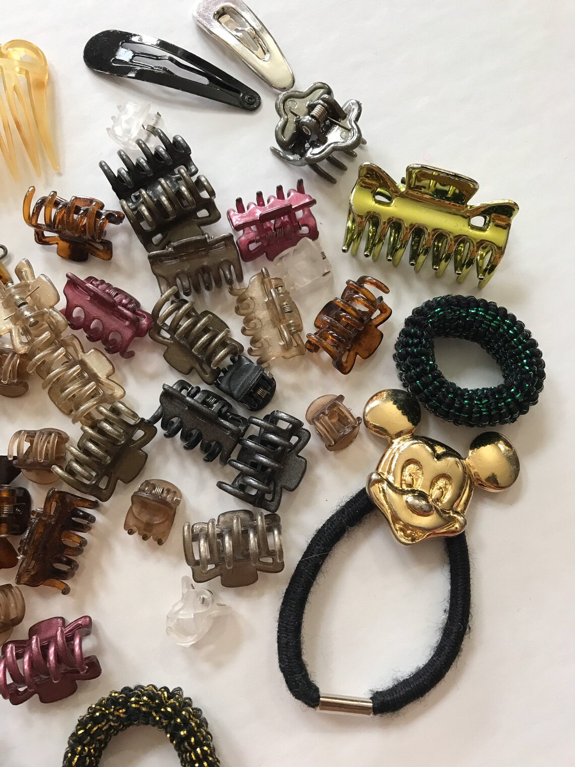 Mini 1990s Butterfly Clips Barettes Hair Combs Lot Colorful Etsy