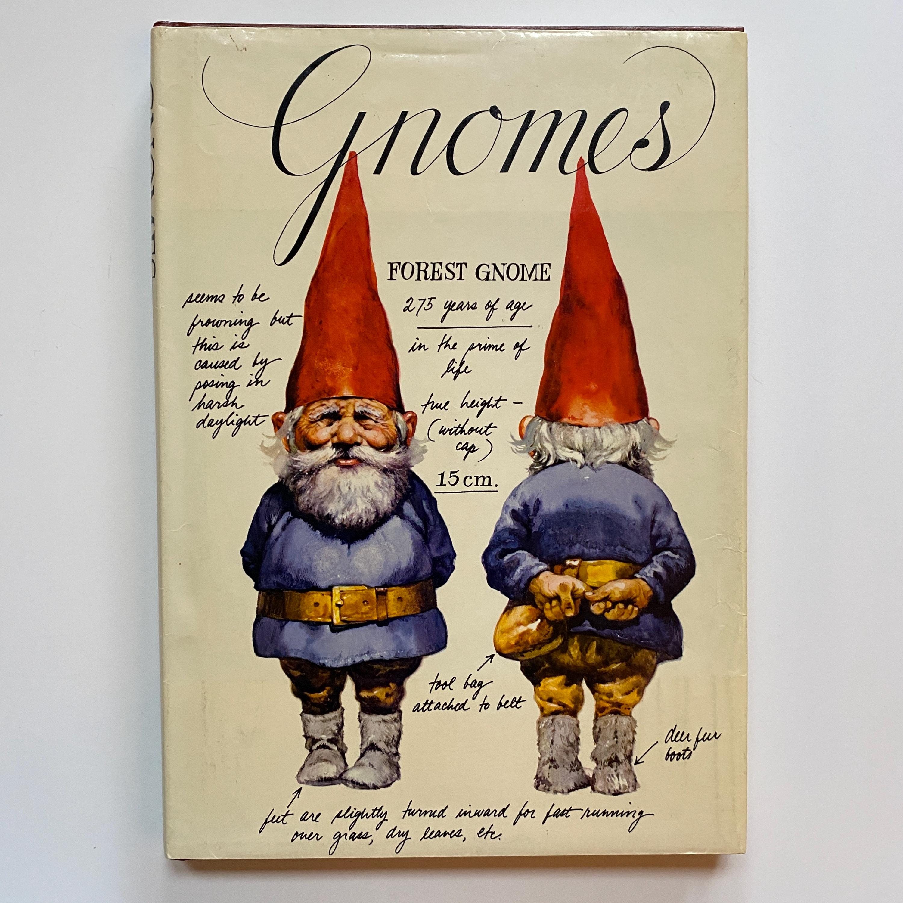 1977 Gnomes Book by Rien Poortvliet and Wil Huygen Original
