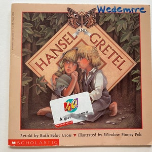 1988 Hansel and Gretel Childrens Fairy Tale Book