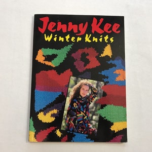 Jenny Kee Winter Knits Knitting Pattern Design Book 80s - Etsy Denmark