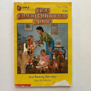 The Babysitters Club #22 Jessi Ramsey Pet-Sitter Paperback Chapter Book
