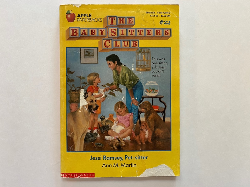 The Babysitters Club #22 Jessi Ramsey Pet-sitter Paperback Chapter Book ...