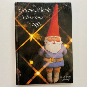 1980 Gnomes Book of Christmas Crafts Rein Poortvliet