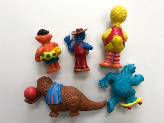 PVC Muppets Figures Applause Cookie Monster Big Bird Jim PVC Muppets Figures Applause Cookie Monster Big Bird Jim