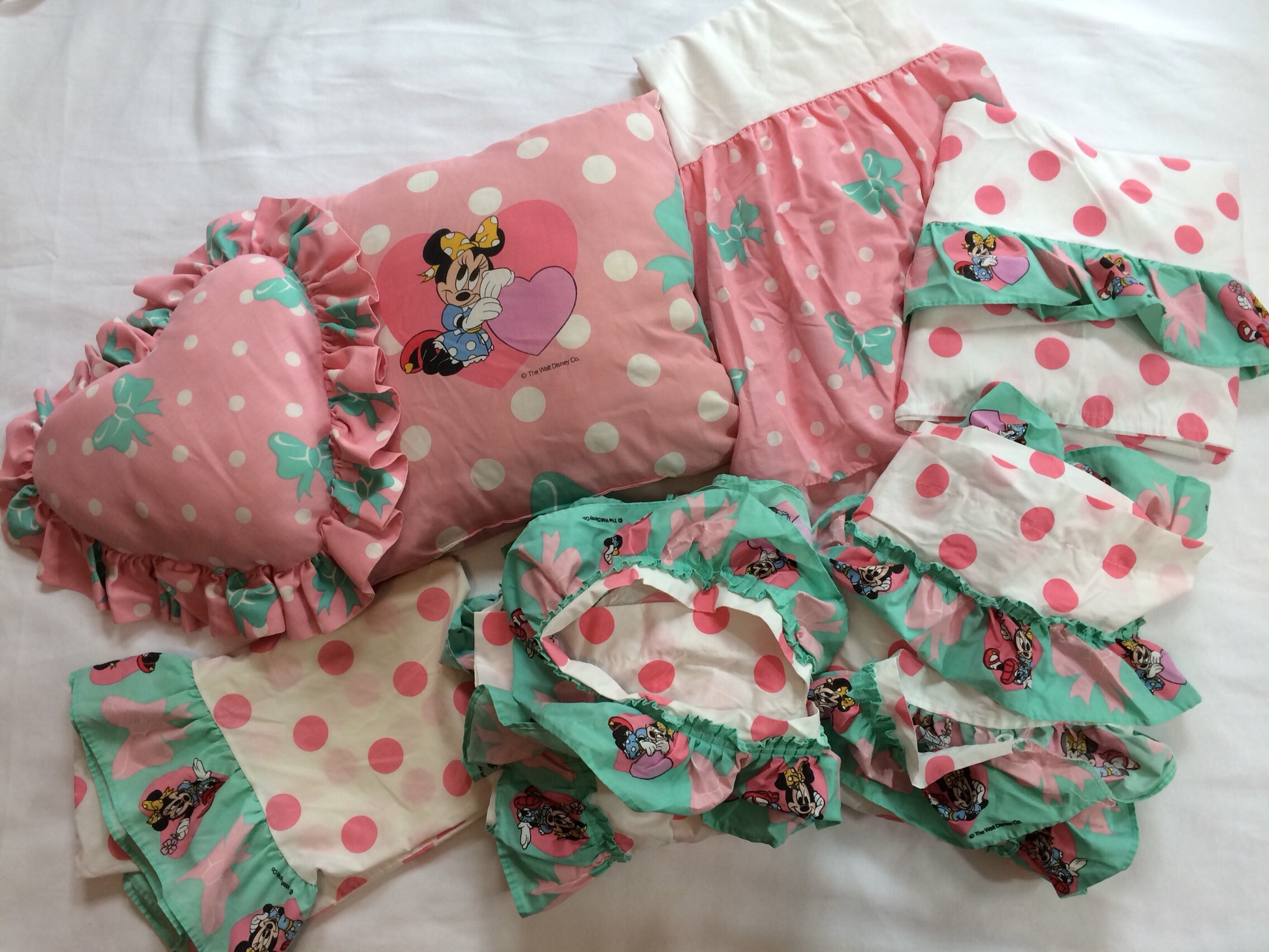 minnie mouse twin sheets