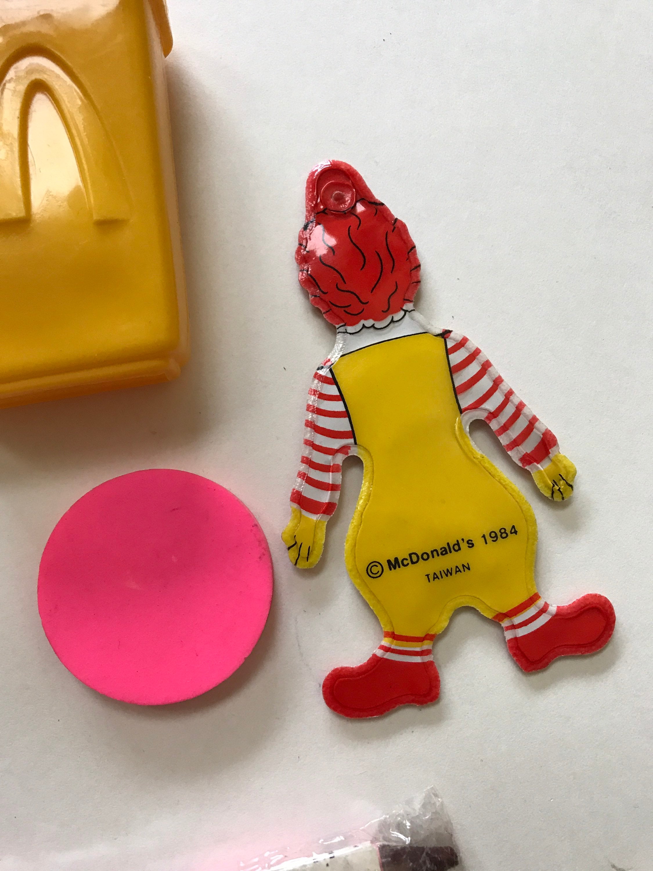 McDonald's マクドナルド 消しゴム 3点セット
