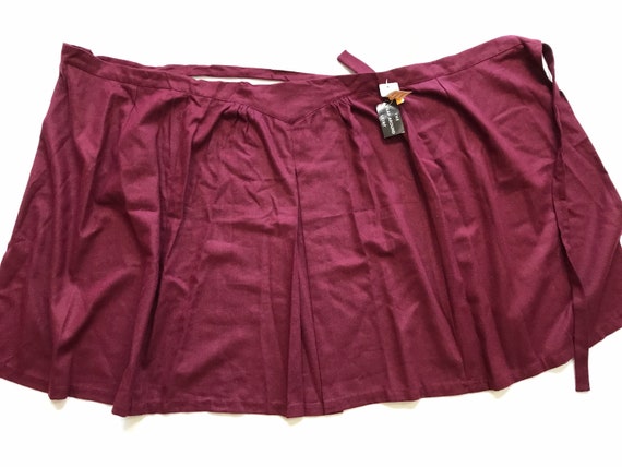 Vintage Ladies Wool Blend Wrap Skirt Size Small U… - image 7