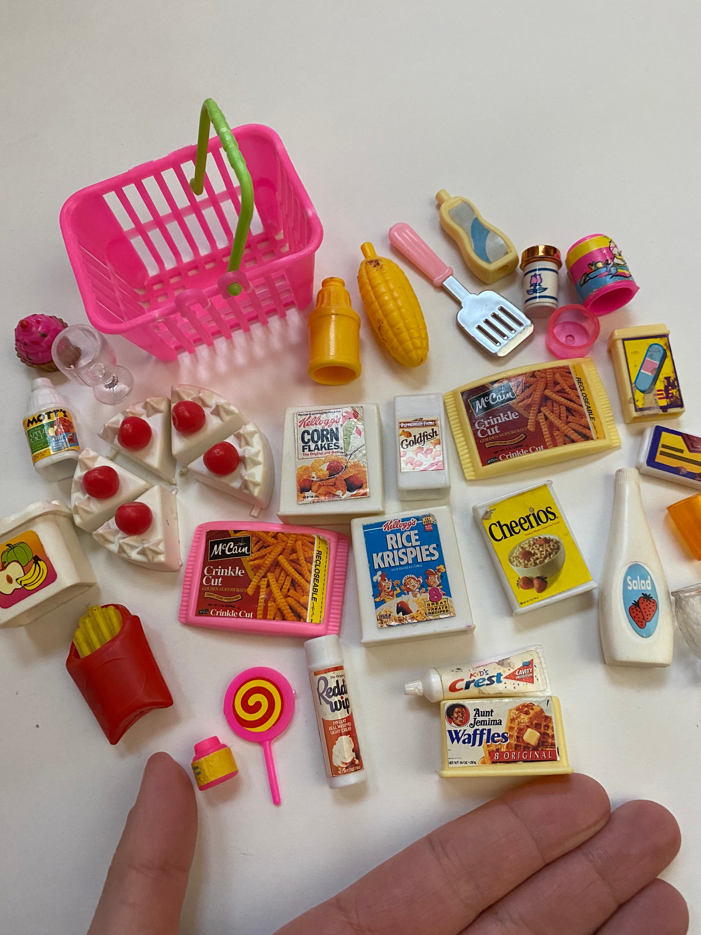 farligt Ny mening regering Vintage Barbie Food 80s 90s Retro Doll Size Accessories Cute - Etsy Sweden