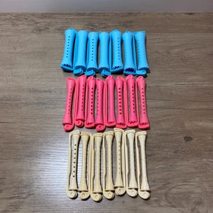 Vintage Swing Arm Perm Rods Hair Curlers Toni Lot Beauty Supply Retro Salon