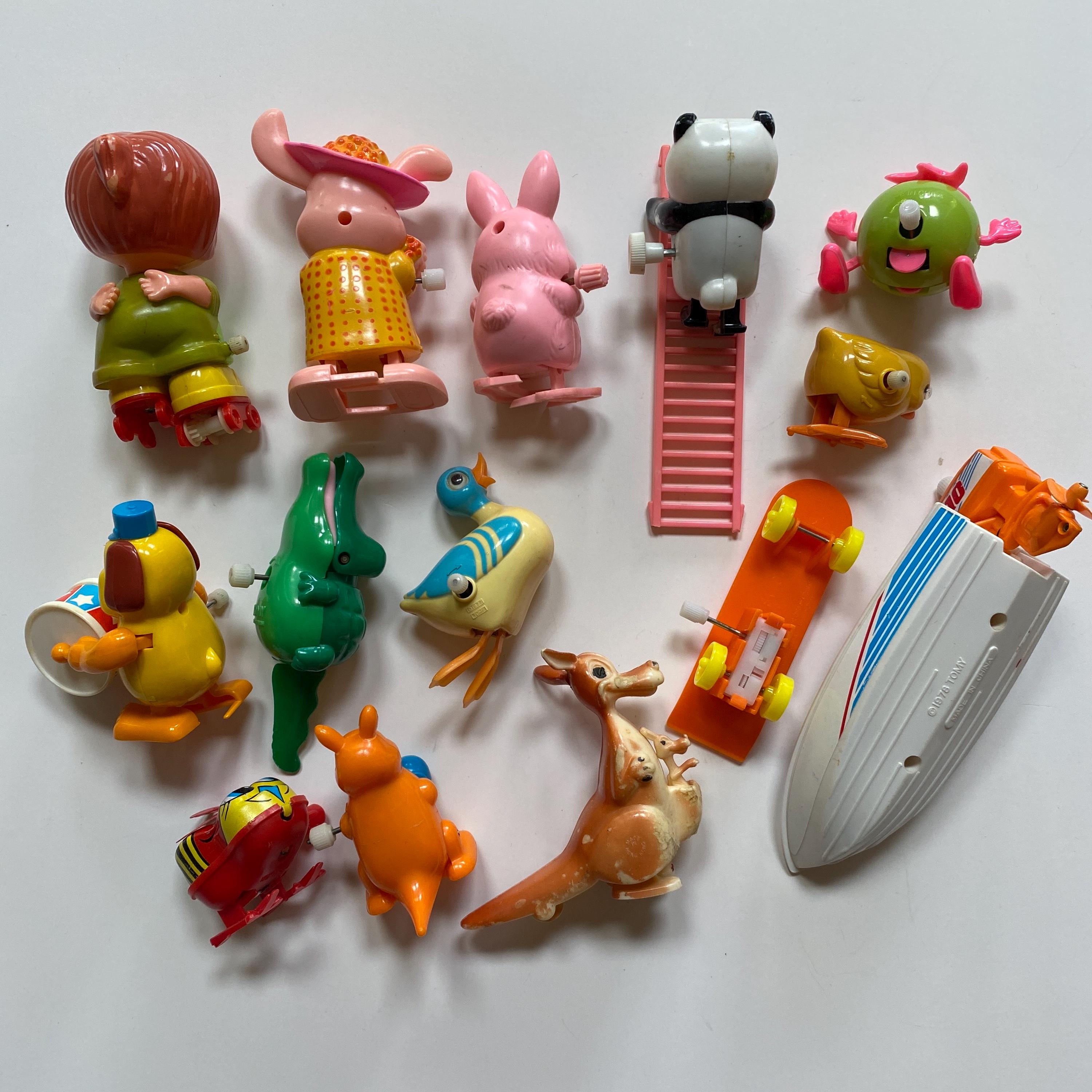 ヴィンテージ ゼンマイおもちゃ LOT トミー ウォーキング ウォーター