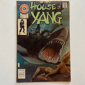 House of Yang no 5 Comic Book Charlton Comics 1976