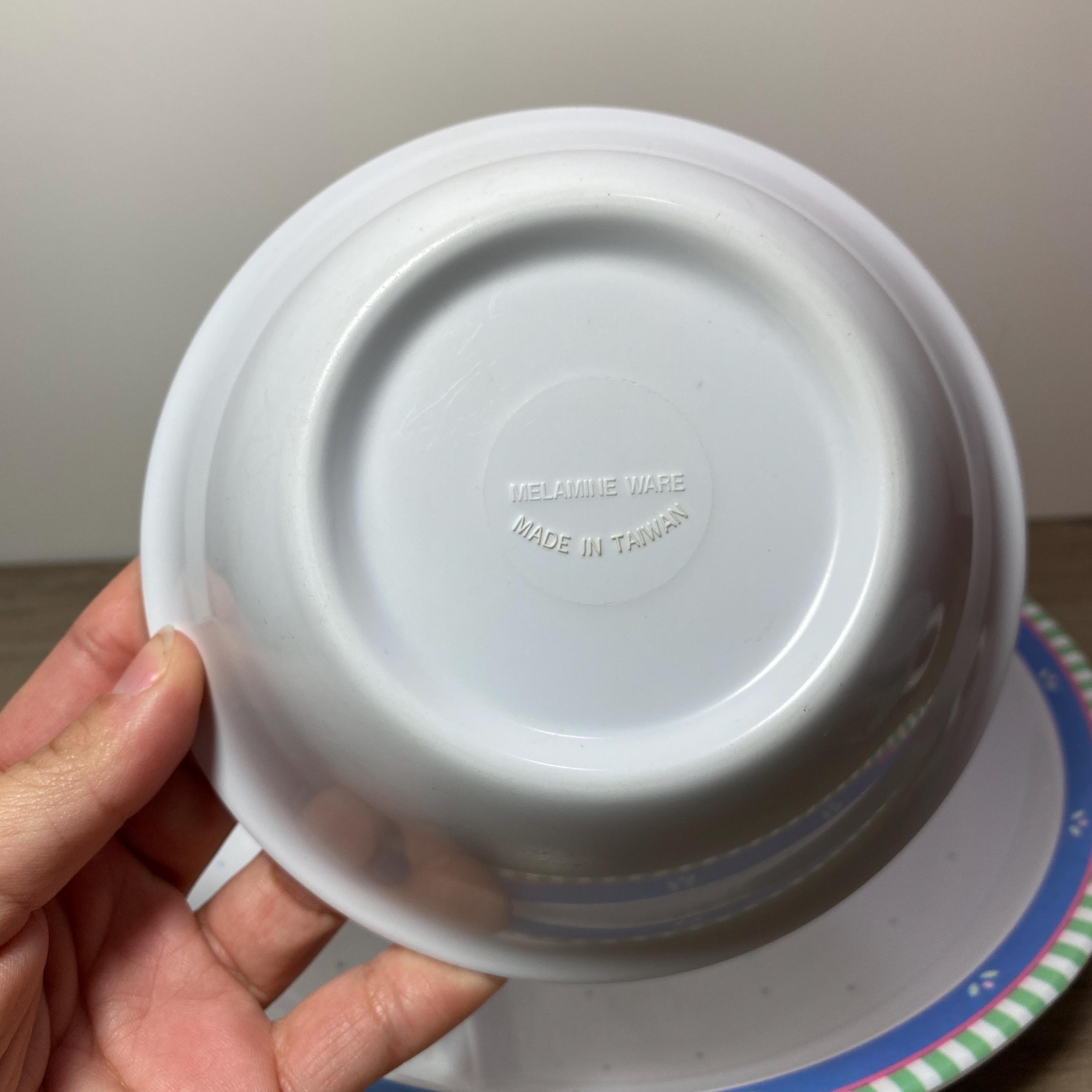 デイジーキングダム ハニーバニー メラミン 子供用食器セット 1990年