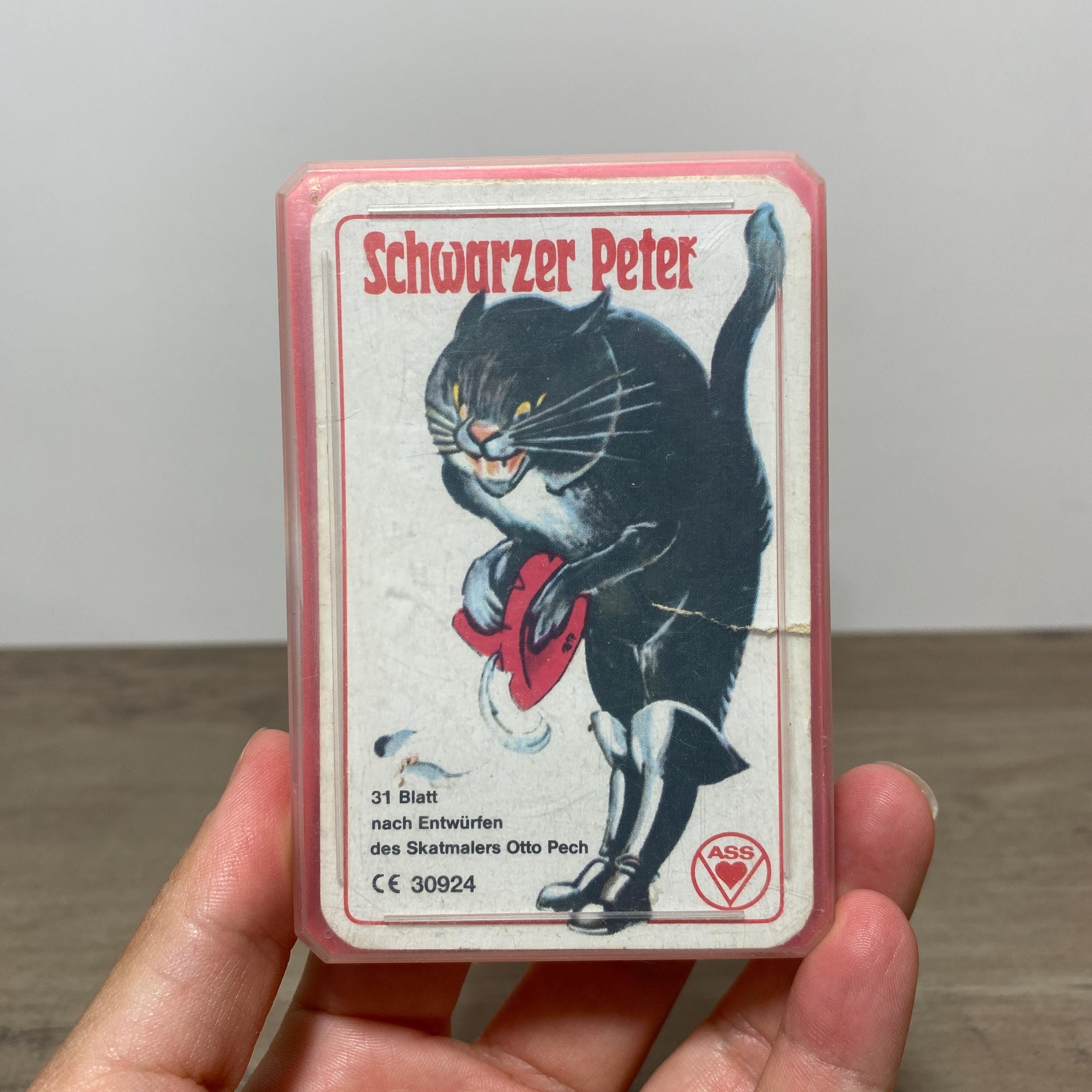 Schwarzer Peter カード ゲーム Antique German BLACK PETER Cards