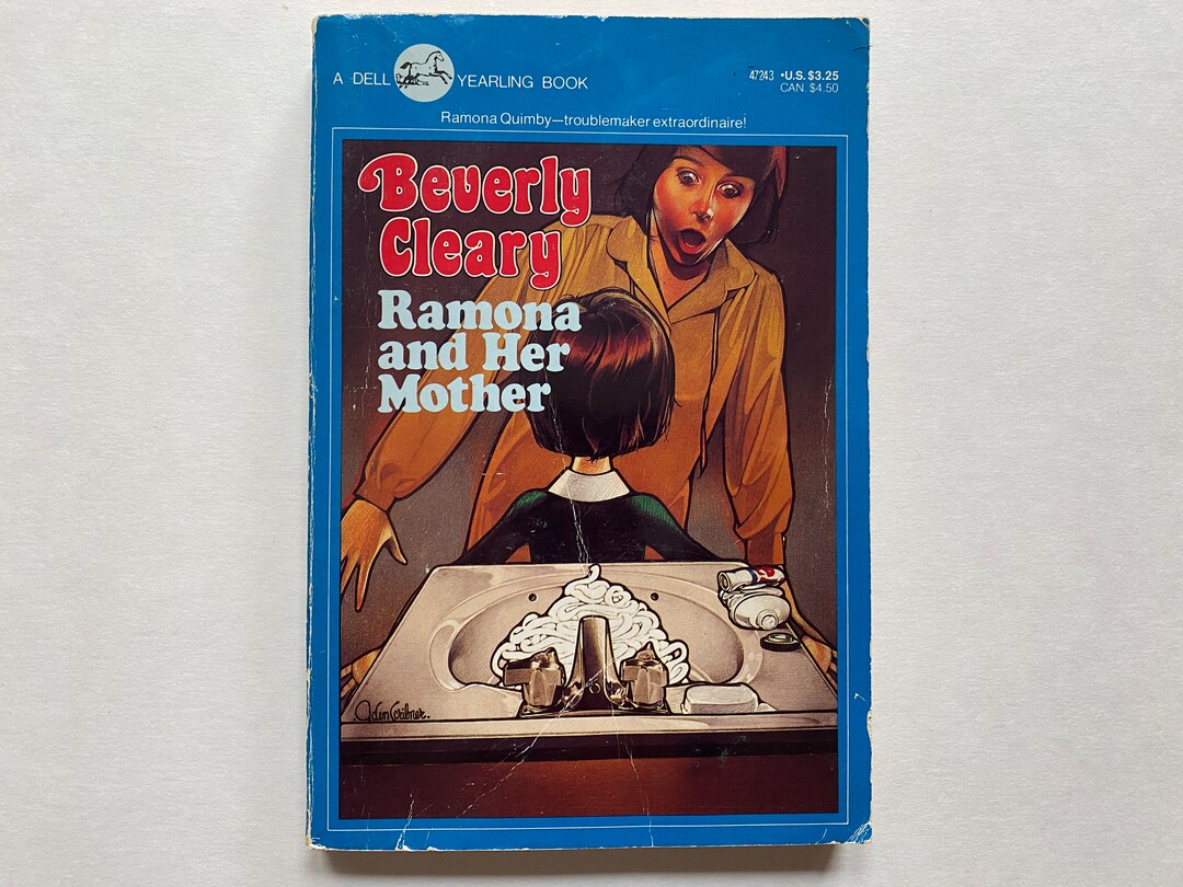 1980 Ramona and Her Mother Paperback Chapter Book by Beverly Cleary - Etsy