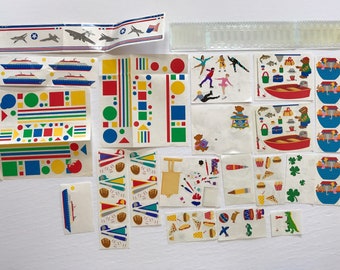 Mrs Grossman Scrapbooking Stickers Lot Collectible Ephemera Stationary Sticker Album Filler