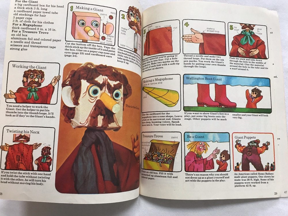 The Know How Fun Craft Book of Puppets Book How to Make Etsy