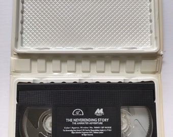 ネバーエンディングストーリー アニメアドベンチャー VHS ビデオテープ