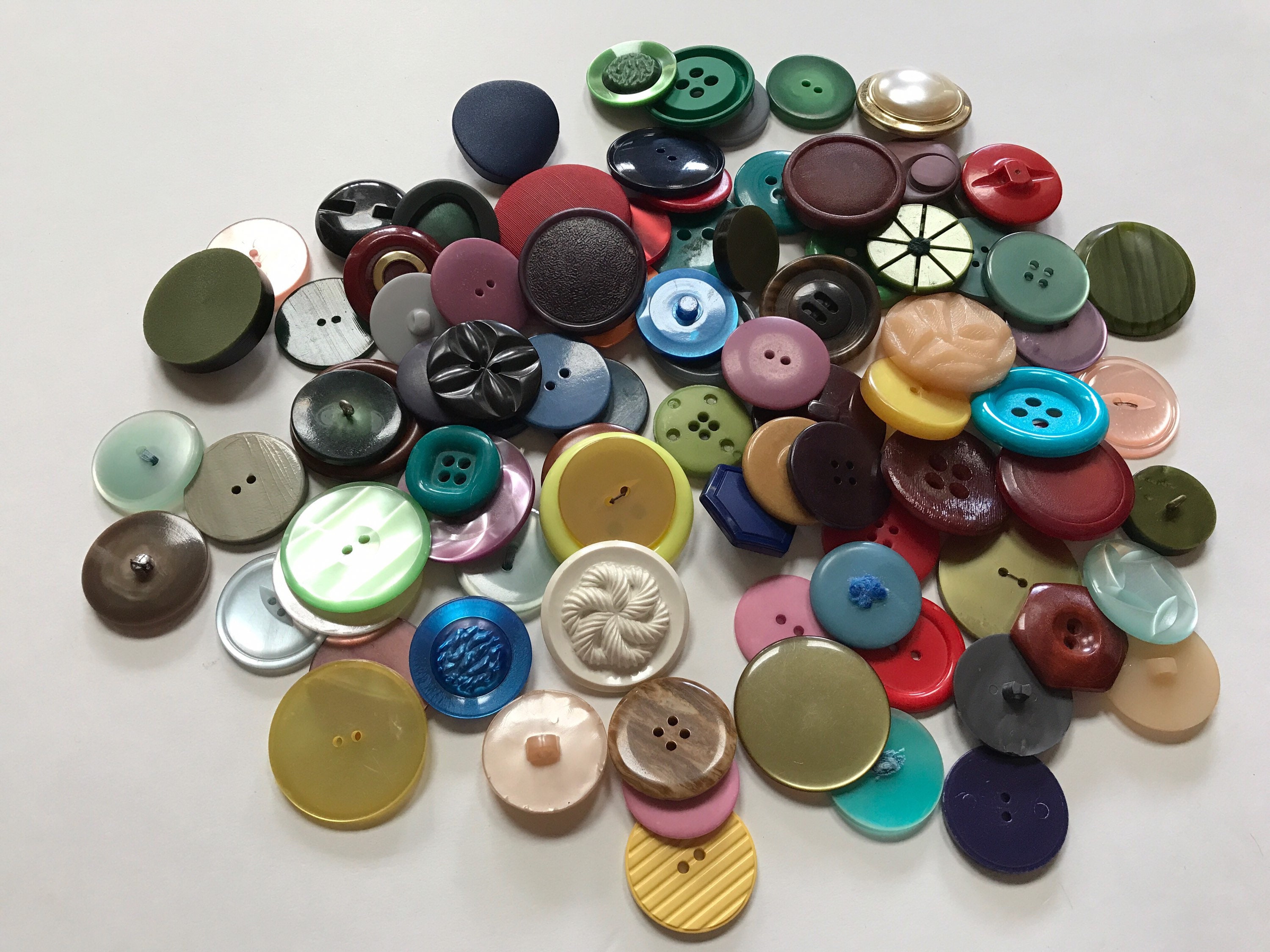 Oversized 2024 buttons sewing